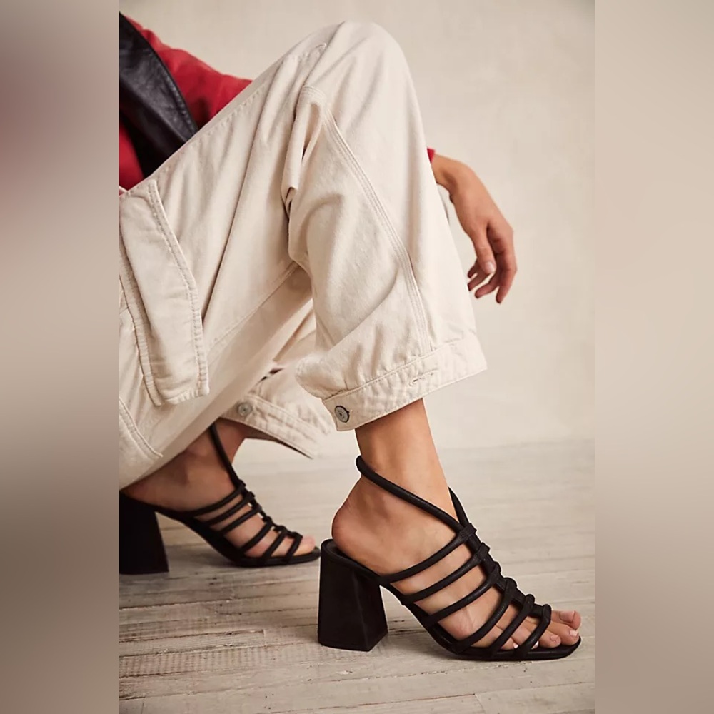 Free People Colette Cinched Heels